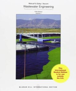 Wastewater Engineering: Treatment and Resource Recovery