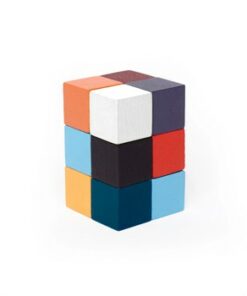 Elastic Cube 3D Wood Puzzle