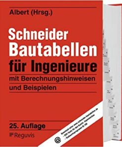 Schneider - Bautabellen für Ingenieure, 25. izdanje