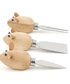 Cheese Knives Mice Set of 3