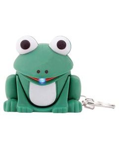 Frog Led Keychain Carded CDU