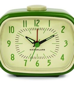 Retro Alarm Clock Green