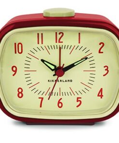 Retro Alarm Clock Red