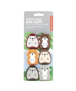 Woodland Bag Clips Set of 6