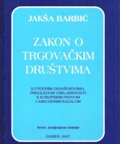 Zakon o trgovačkim društvima