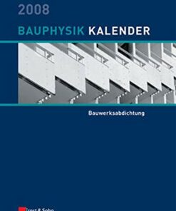 Bauphysik-Kalender 2008