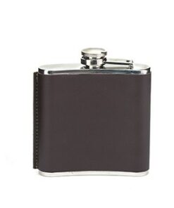 Leather Hip Flask 6OZ