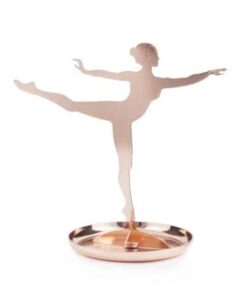 Ballerina Jewelry Stand Copper
