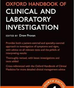Oxford Handbook of Clinical and Laboratory Investigation, 4th edition
