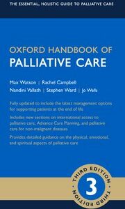 Oxford Handbook of Palliative Care, 3/e