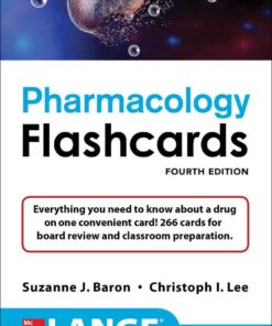 Lange Pharmacology Flashcards, Fourth Edition
