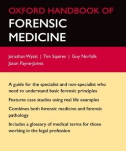 Oxford Handbook of Forensic Medicine