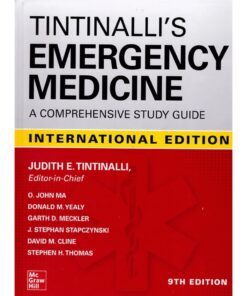 Tintinalli's Emergency Medicine: A Comprehensive Study Guide, 9th Edition, International Edition