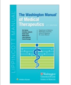 The Washington Manual of Medical Therapeutics