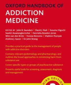 Oxford Handbook of Addiction Medicine