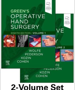 Green's Operative Hand Surgery, 2-Volume Set (8th Ed.)