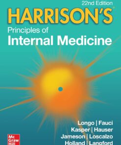 Harrison's Principles of Internal Medicine, 22st Edition (Vol.1 & Vol.2), IE