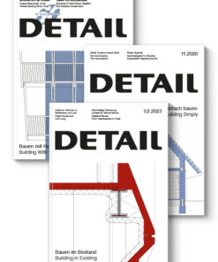 Set of 3 DETAIL issues on Construction and Design