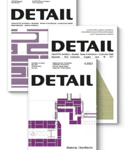 Set of 3 DETAIL issues on Materials and Finishes
