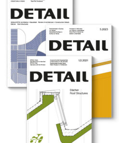 Set of 3 DETAIL issues on Roofs