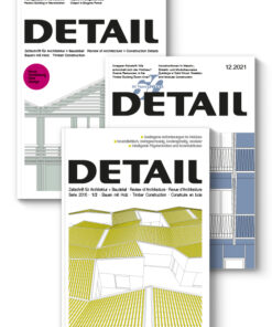 Set of 3 DETAIL issues on Timber construction