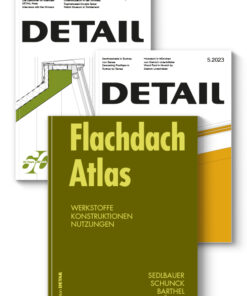 Set on Roofs: DETAIL Manual and two magazines